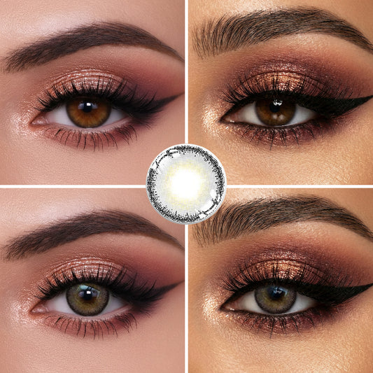 Persian 3 Tone Grey Yearly colored contact lenses