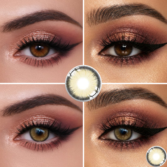 Diamond Sugar Brown Daily colored contact lenses