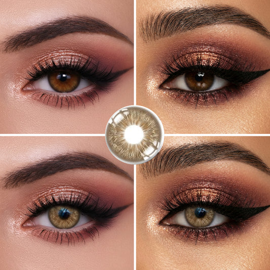 Leopard Brown Daily colored contact lenses